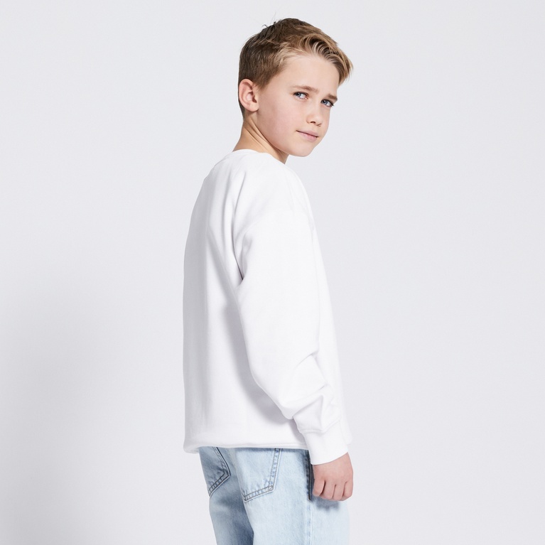 Printed Sweatshirt "Vilgot" White 8